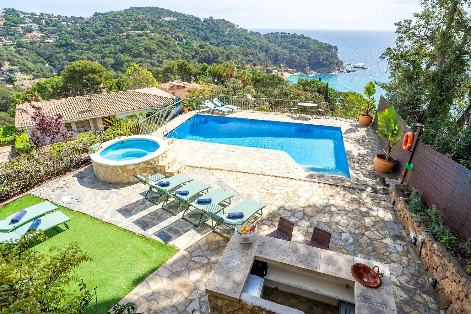 Villa Can Toni Lux Experience, Ideal Familias Con Vista Mar & Aircon Lloret de Mar 0*,